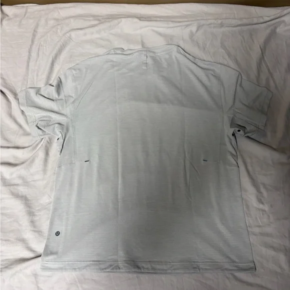 lululemon athletica Light Gray Short Sleeve Tee - Picture 4 of 4